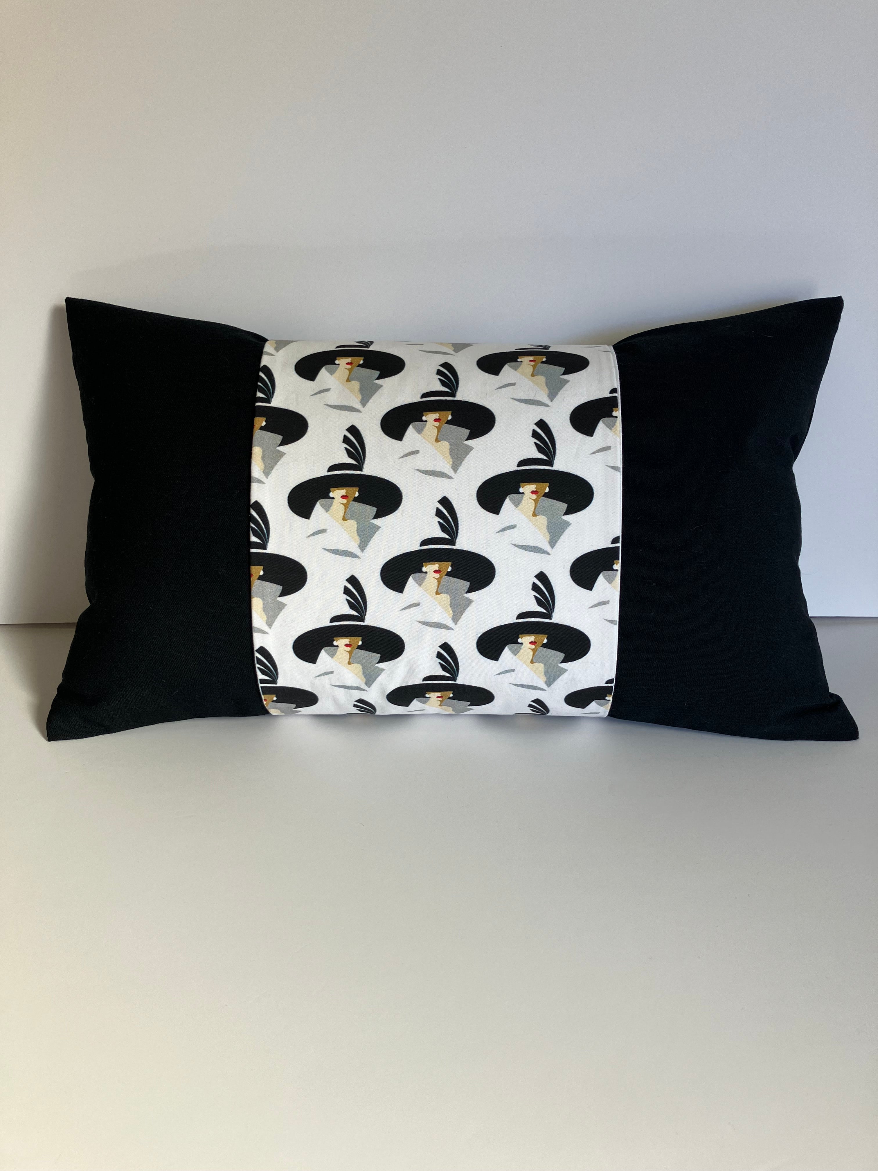 Tailor - made lumbar pillow wrap.