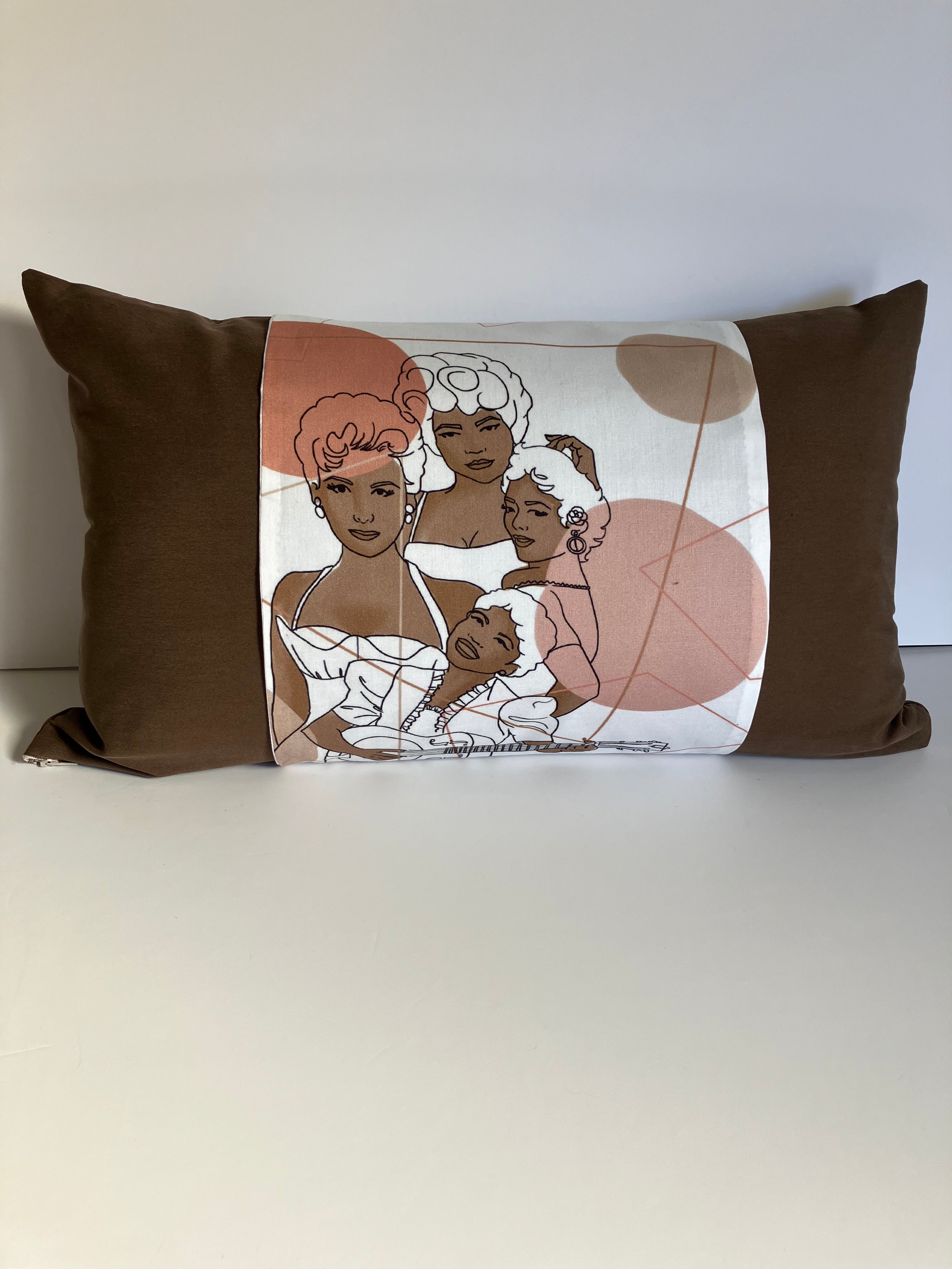 Tailor-made lumbar pillow wrap