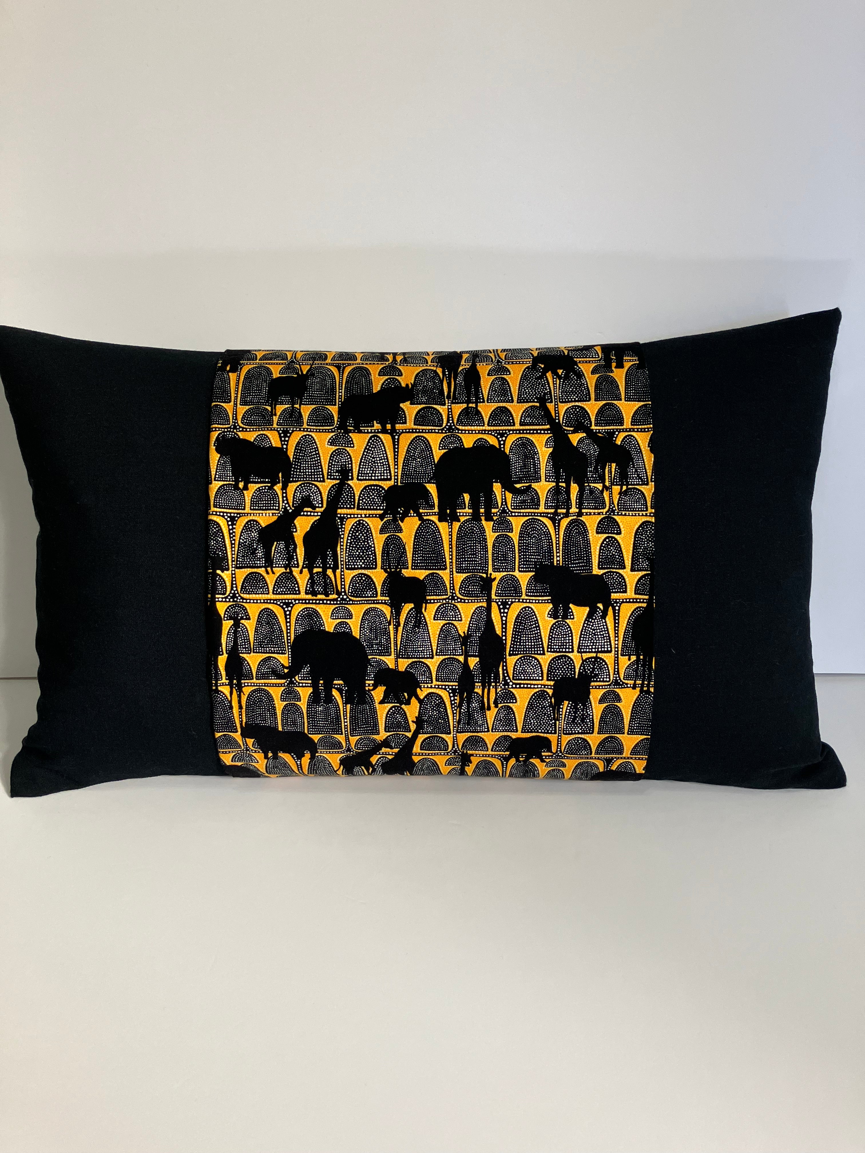 Tailor-made lumbar pillow wrap.